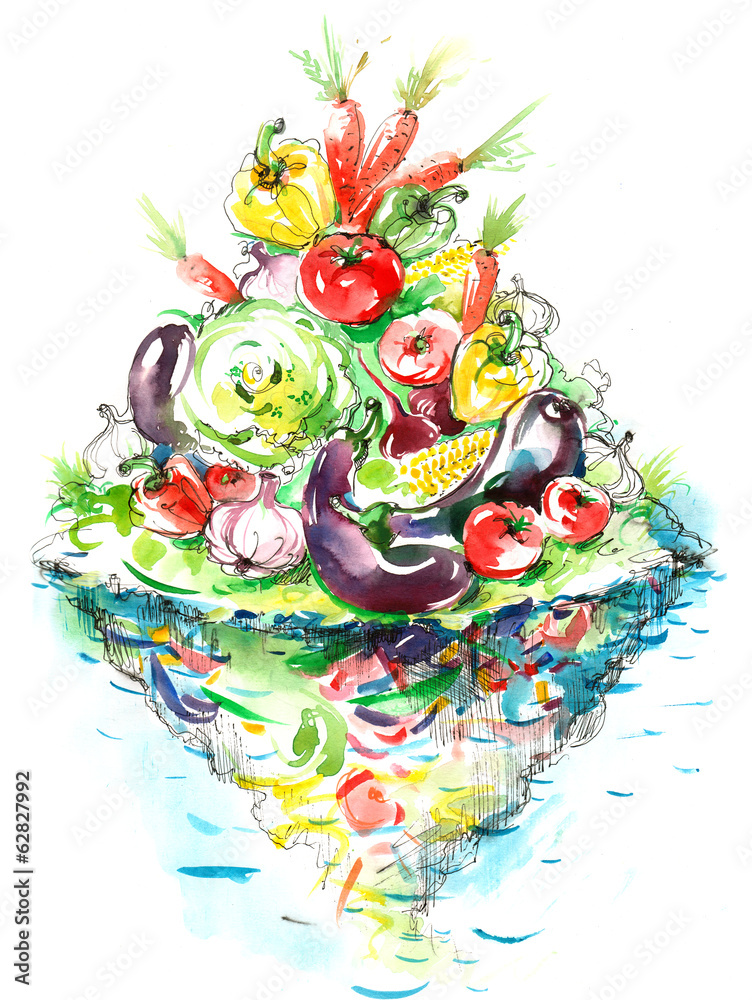 Fototapeta premium vegetables