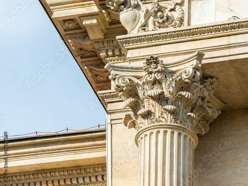 Corinthian Column Close Up