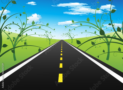 Way to the nature