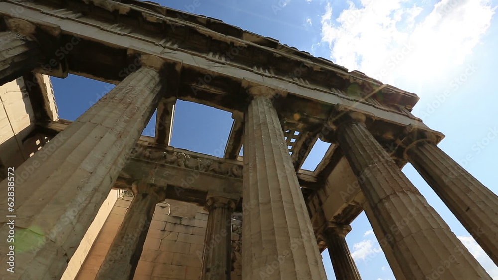 Temple of Hephaestus ancient Greek in Athens Greece Temple of Hephaestus ancient Greek in Athens Greece