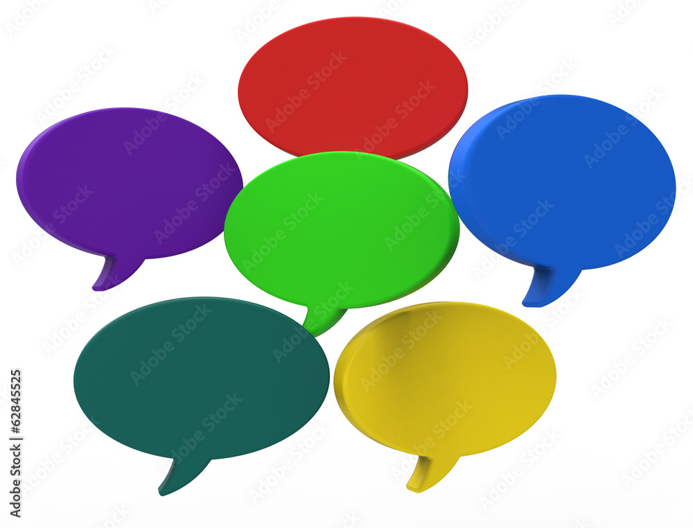 Blank Speech Balloon Shows Copyspace For Thought Chat Or Idea Blank Speech Balloon Shows Copyspace For Thought Chat Or Idea