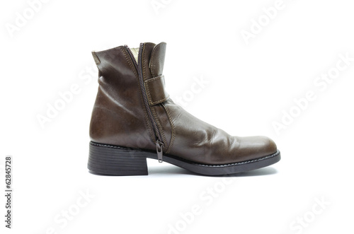 Leather boot © Trusjom