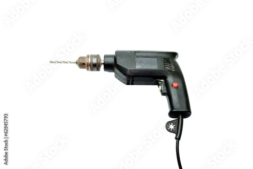 Black electric drill (Used)