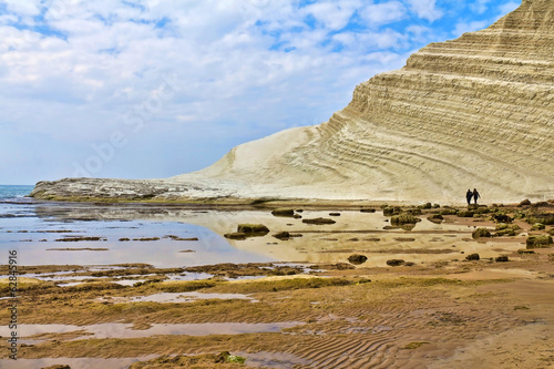 Scala dei Turchi, Sicily, Italy photo