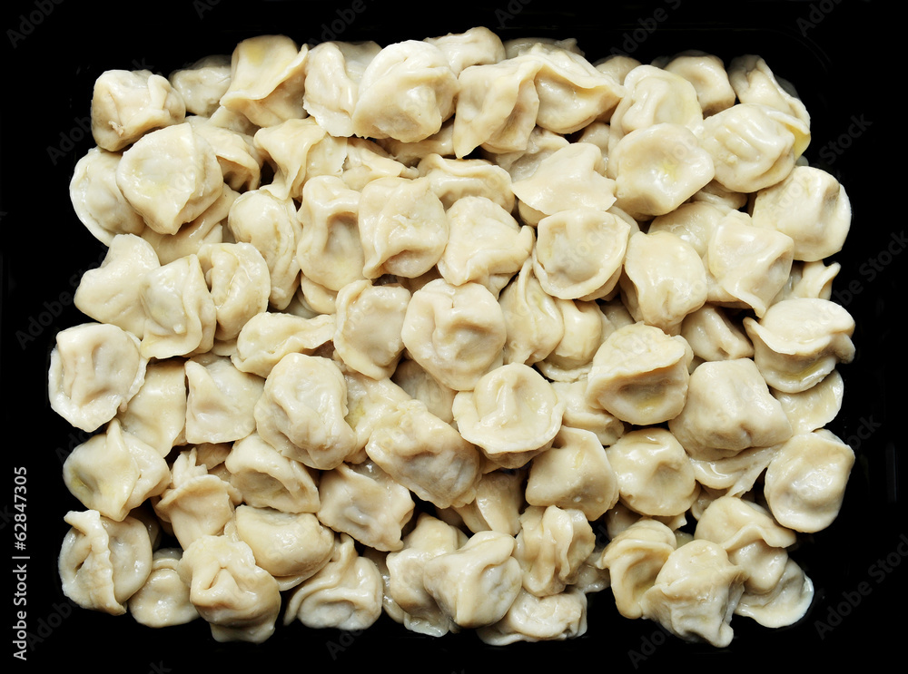 Dumplings - russian pelmeni - italian ravioli Dumplings - russian pelmeni - italian ravioli