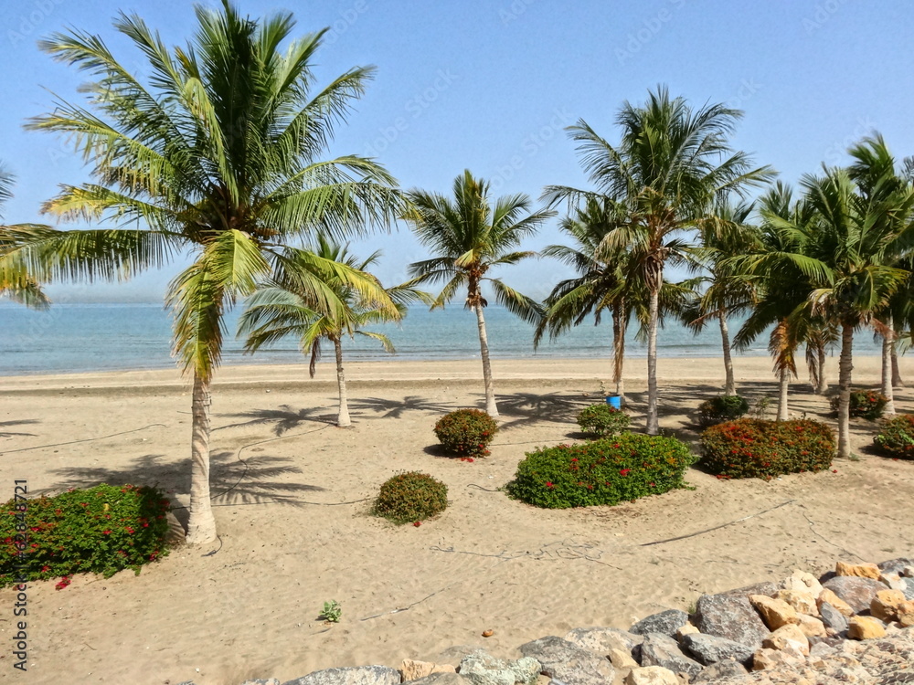 Beach and Corniche of Al Qurm (Al Qurum) - Muscat - Oman Beach and Corniche of Al Qurm (Al Qurum) - Muscat - Oman