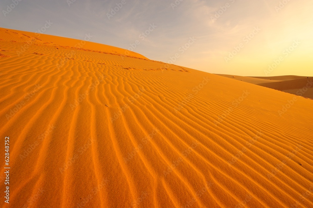 Sand Pattern on Sand Dune