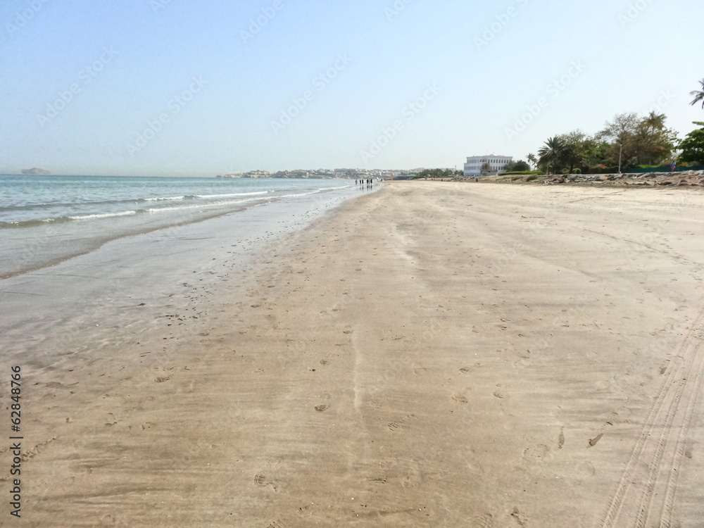 Beach and Corniche of Al Qurm (Al Qurum) - Muscat - Oman Beach and Corniche of Al Qurm (Al Qurum) - Muscat - Oman