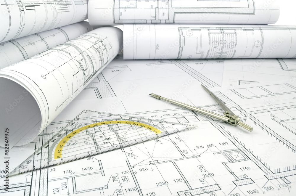 Image of several drawings for the project engineer jobs Image of several drawings for the project engineer jobs