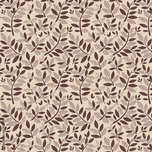 Floral abstract background, seamless