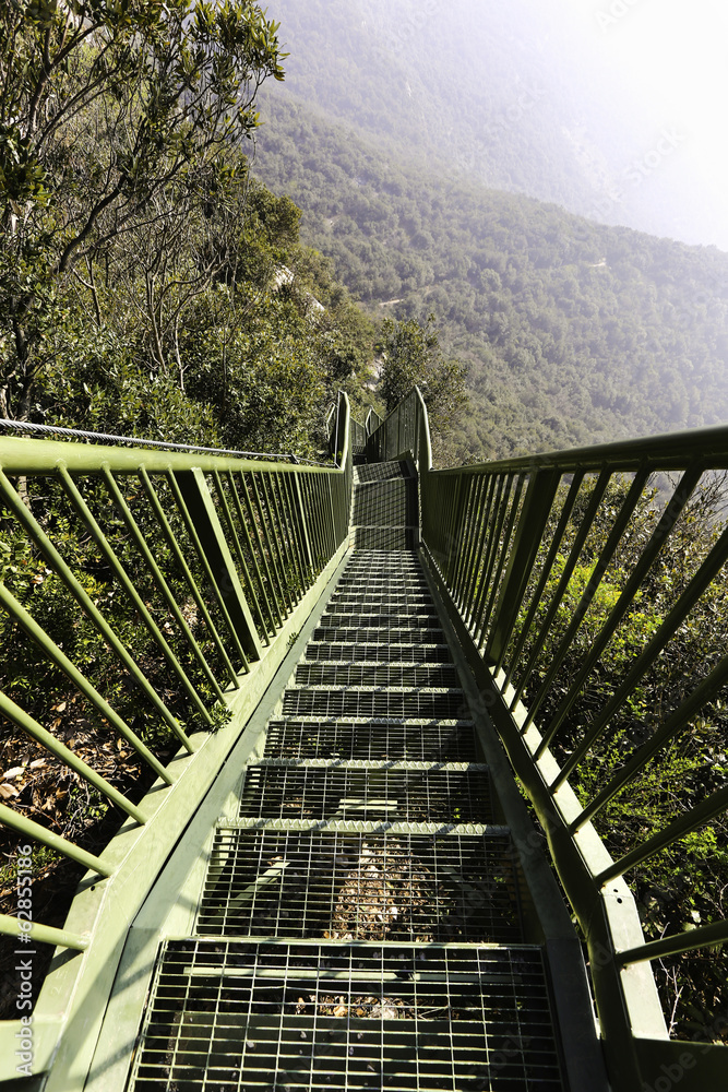 Obraz premium Nago Torbole Busatte scala