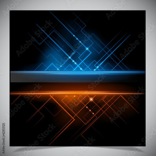 abstract glowing background