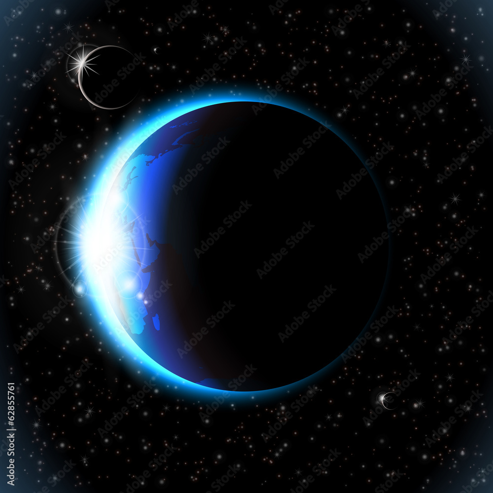 Fototapeta premium Space background