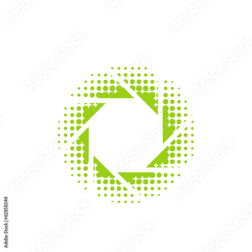 Abstract photography logo