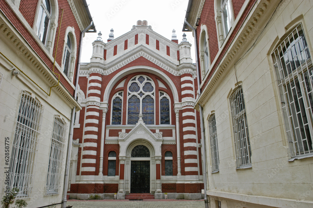 Synagoge in Brasov/Kronstadt, Rumänien