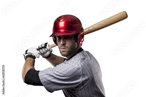 Canvas Print Baseball Player