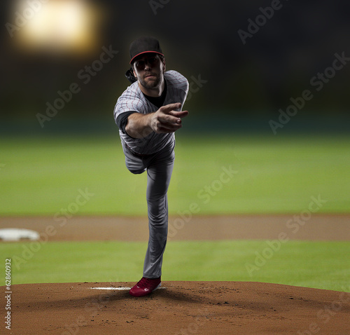 Pitcher Baseball Player © beto_chagas