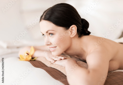 woman in spa