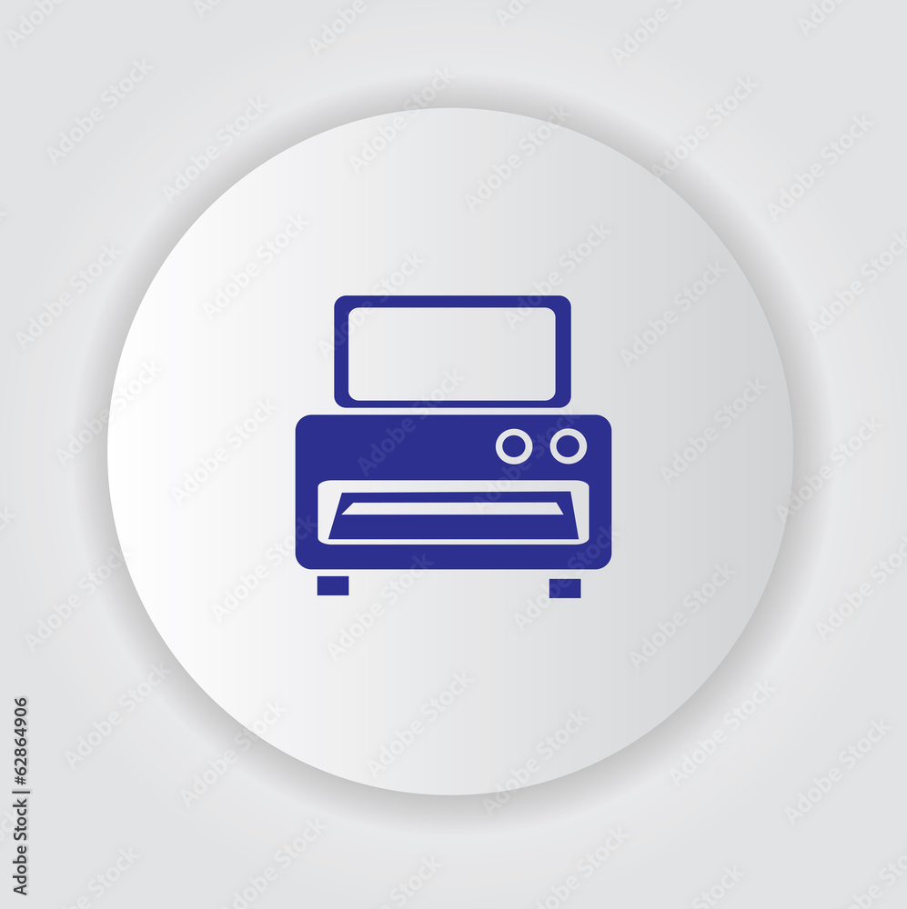 Printer symbol,vector Printer symbol,vector