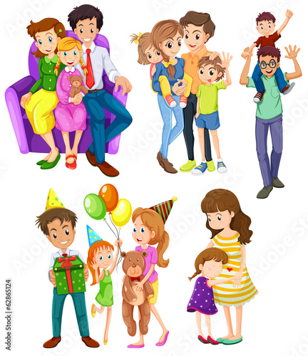 Different families