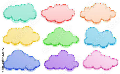 Colorful clouds
