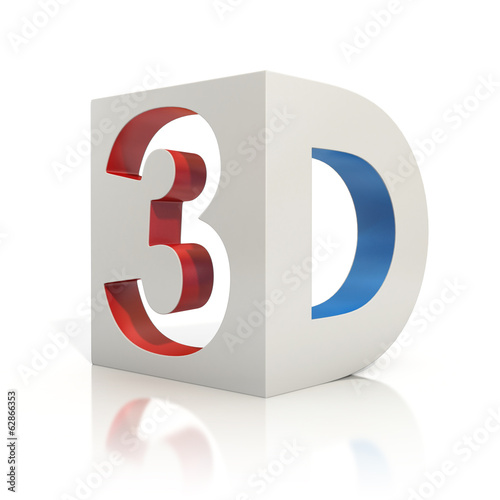 3d movie icon