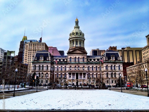Baltimore City Hall © cmontcalmo