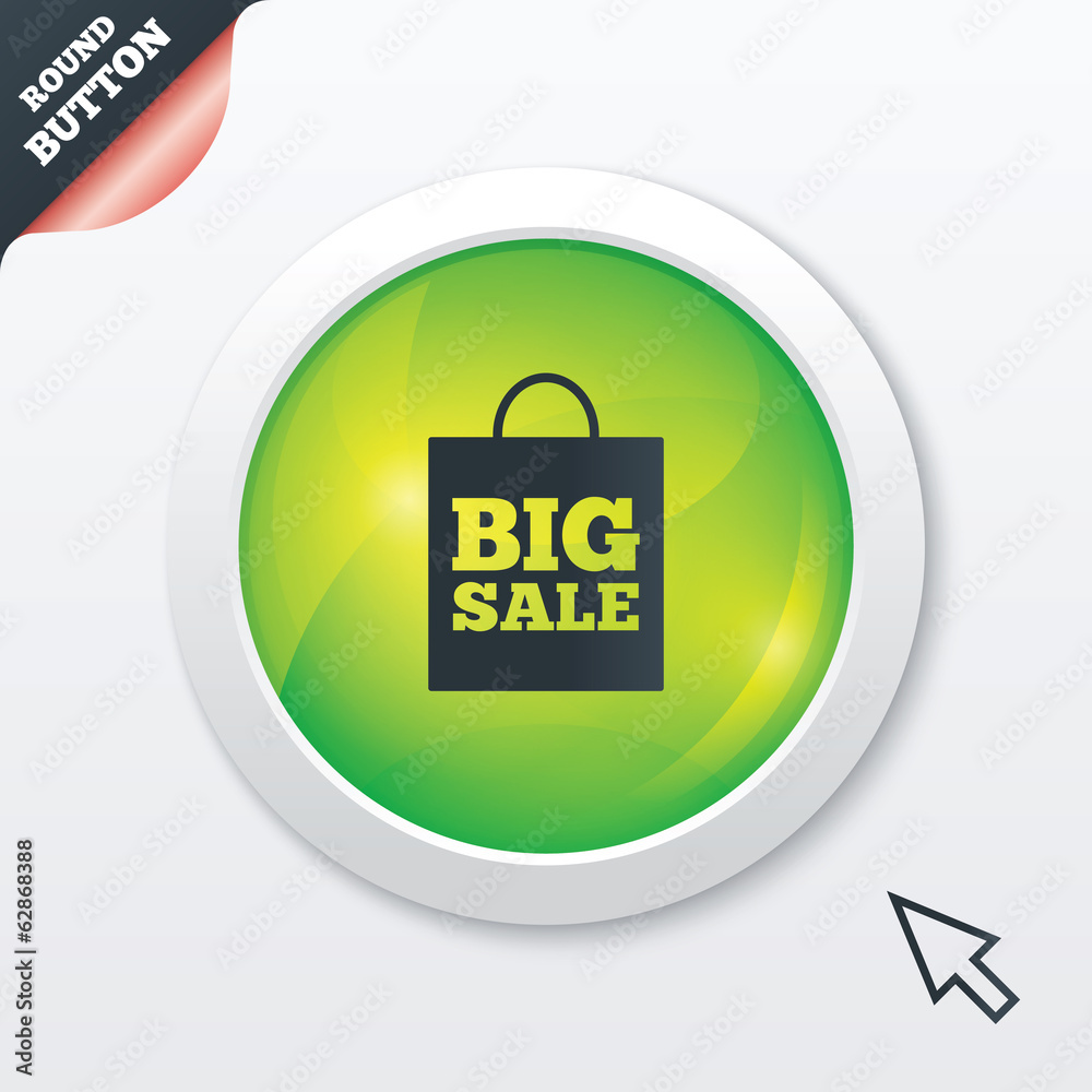 Big sale bag sign icon. Special offer symbol. Big sale bag sign icon. Special offer symbol.