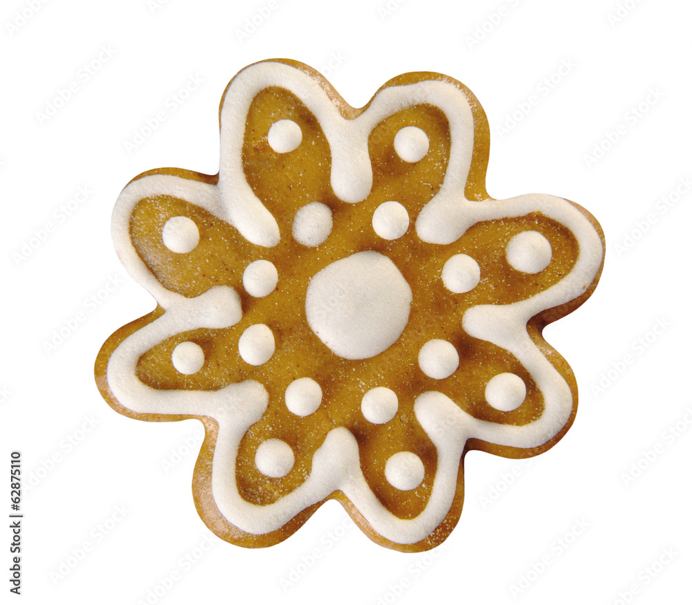 Gingerbread flower Gingerbread flower