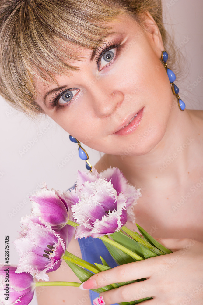 Portrait of a beautiful young blonde girl Portrait of a beautiful young blonde girl
