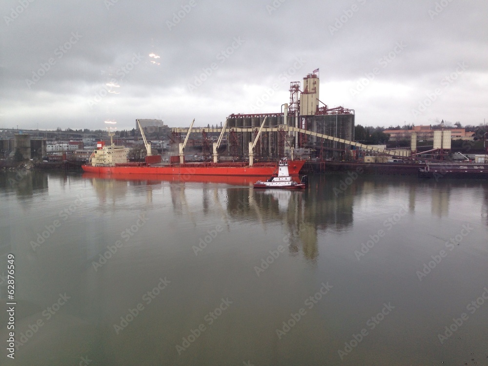 Fototapeta premium Exporting Grain