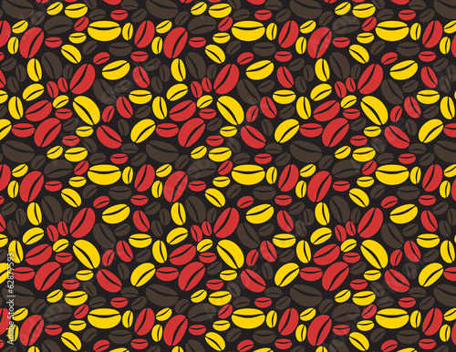 coffee bean pattern