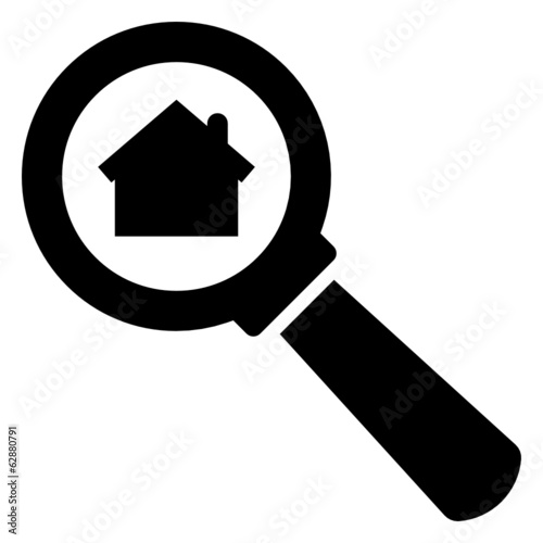 Search home vector icon