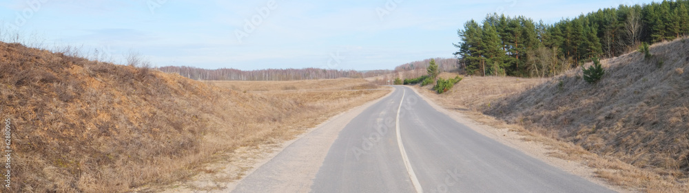 image of country road