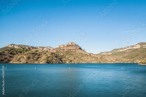 Siurana dam at Tarragona, Spain