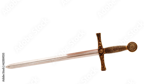 Canvas Print sword isolated