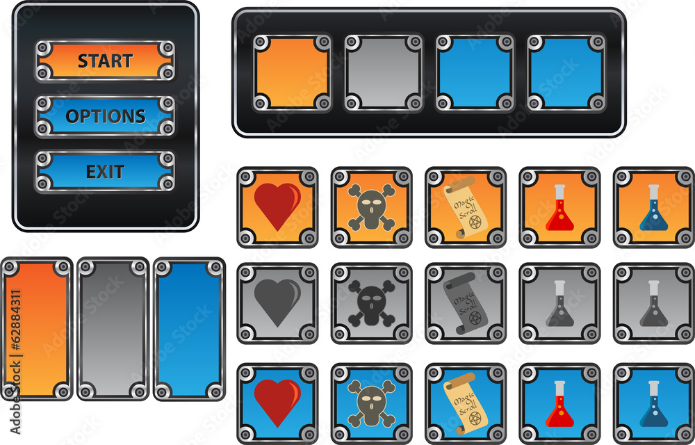 Vector graphics for mobile games Vector graphics for mobile games