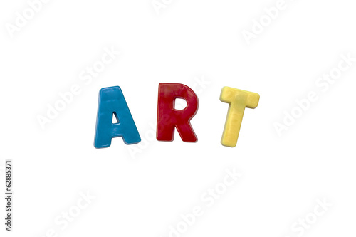 Wallpaper Mural Letter magnets  ART Torontodigital.ca