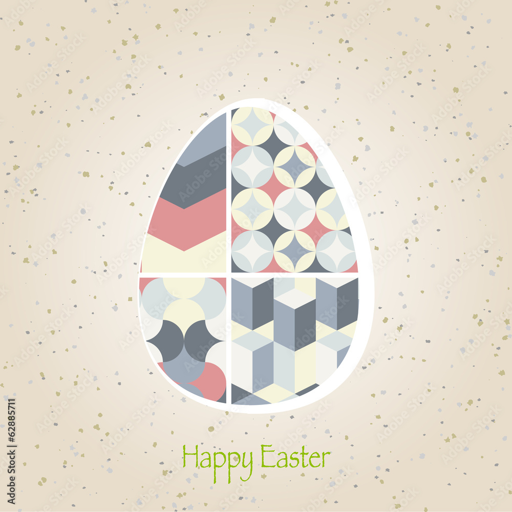 easter eggs retro pattern easter eggs retro pattern