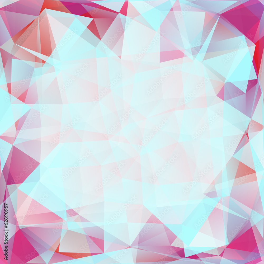 Fototapeta premium Abstract polygone background