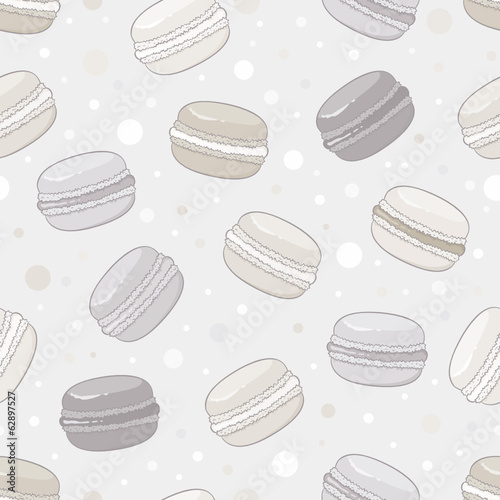 Seamless macaroon pattern