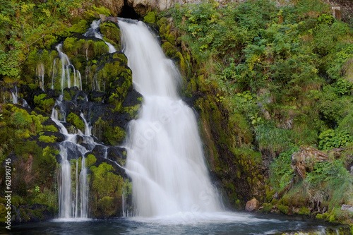 Jaun Waterfall, La Gruyere, Switzerland photo