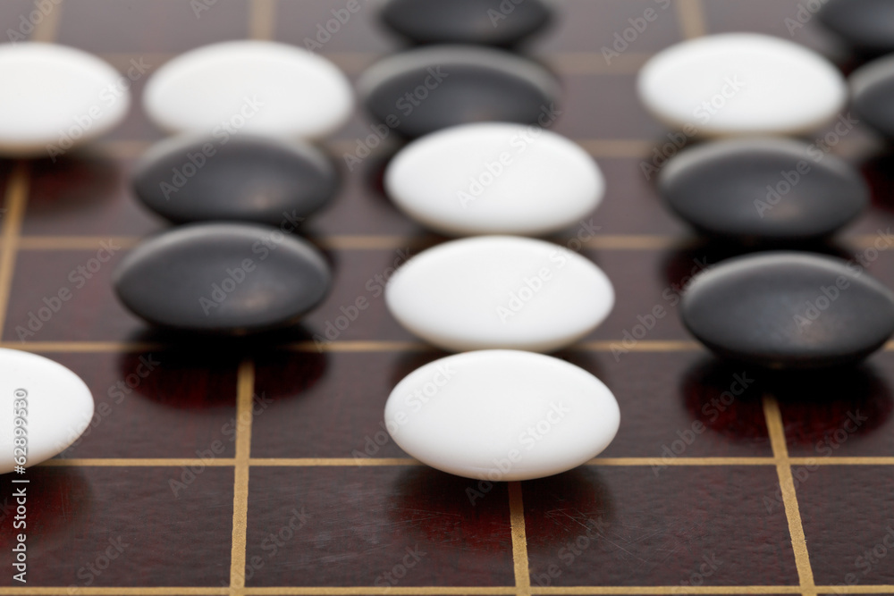 position of stones during go game playing position of stones during go game playing