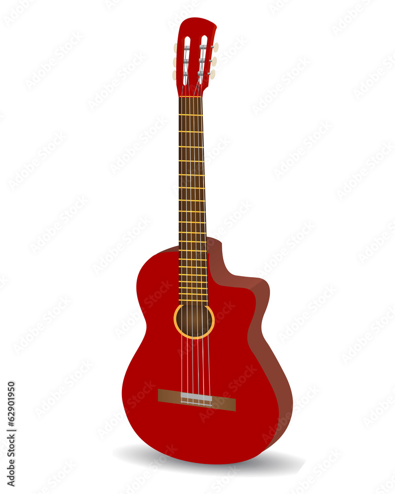 Obraz premium Guitare sèche