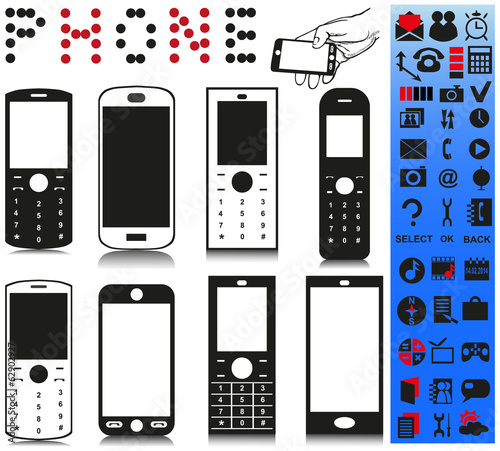 Telephone and menu