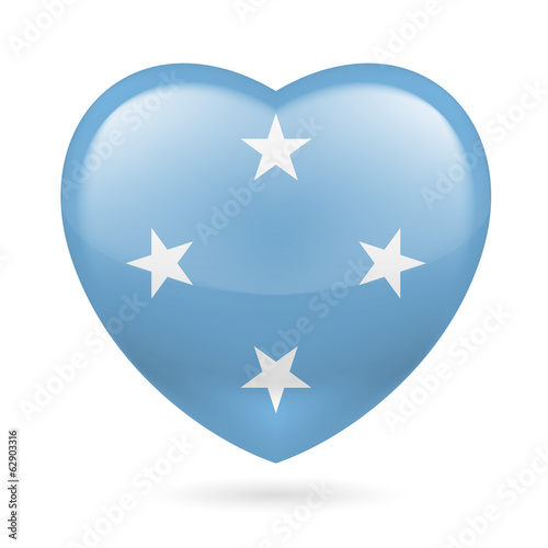 Heart icon of Micronesia