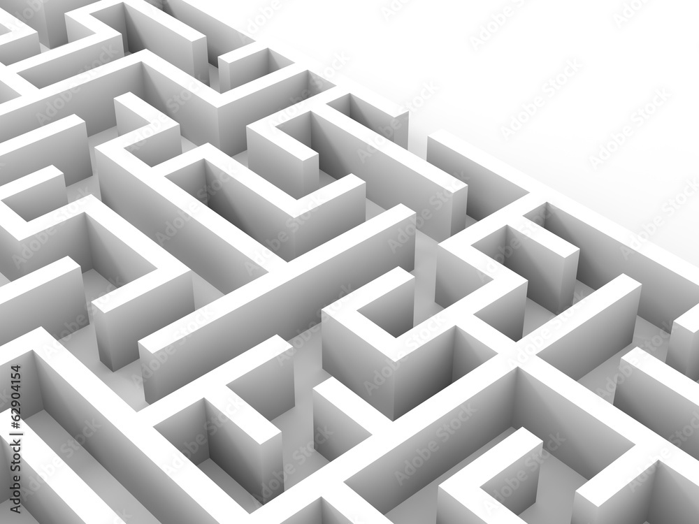 Exit of maze. Exit of maze.