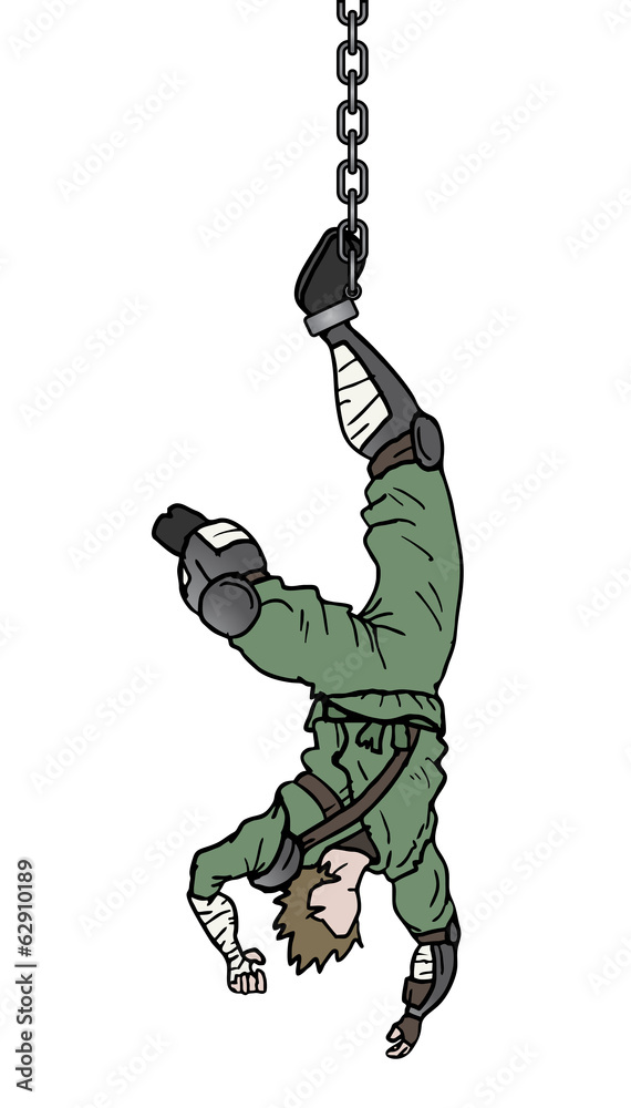 Fototapeta premium Trap ninja