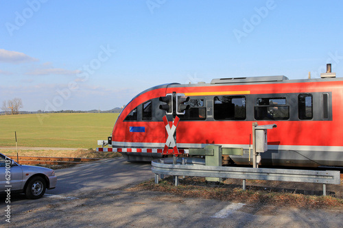Achtung der Zug kommt