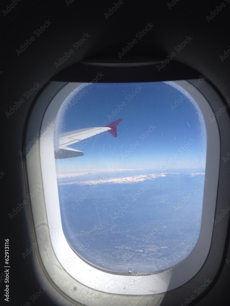 plane window